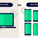 Comparison of Android emulators and real devices for app testing