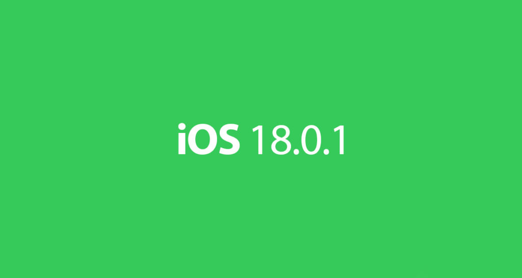 iOS 18.0.1