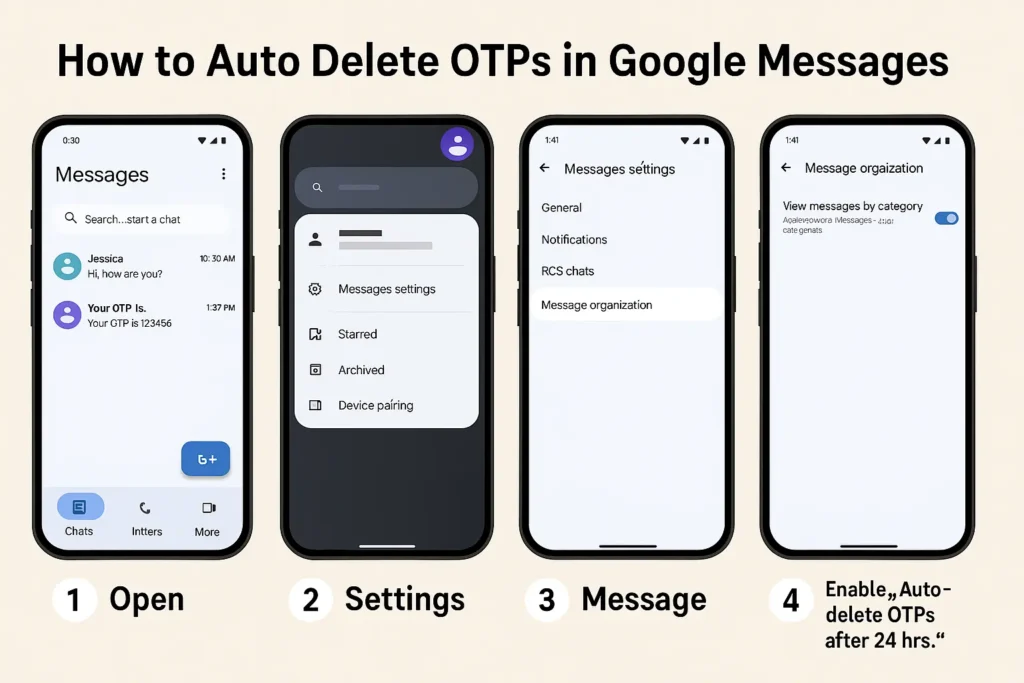 Auto Delete OTP