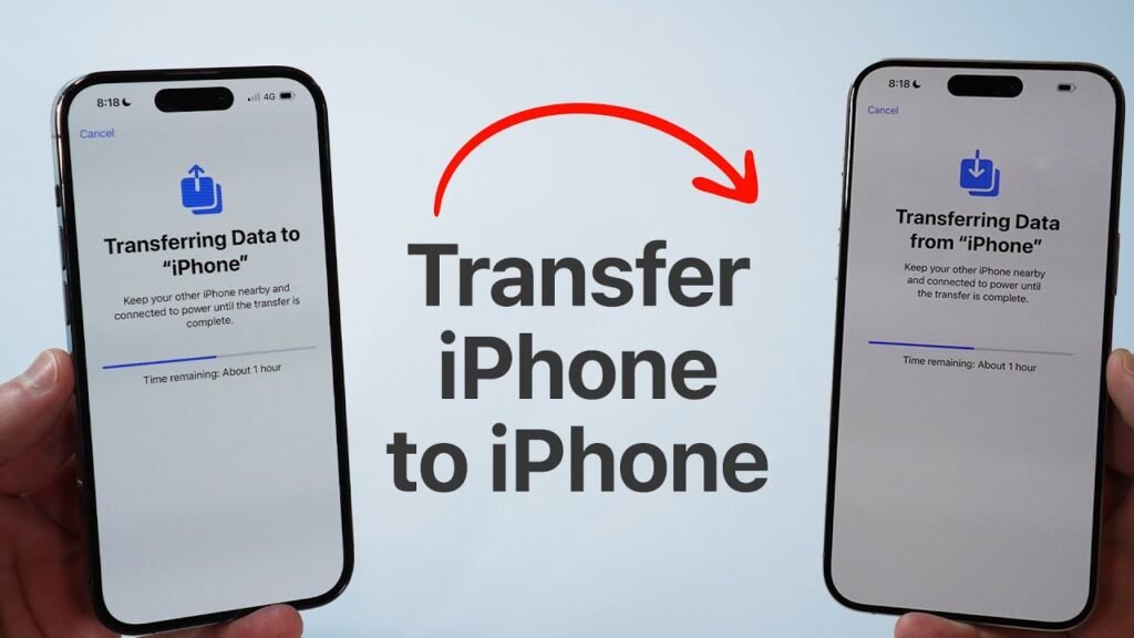 how to transfer data to new phone